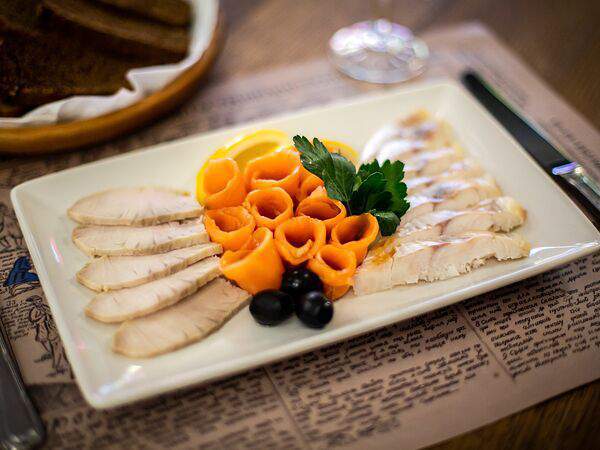 Гостевая изба - Тарель рыбная