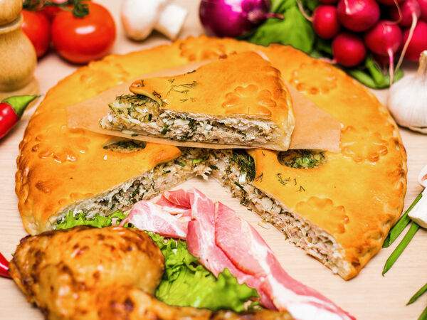 Яблочный пирог - Курник