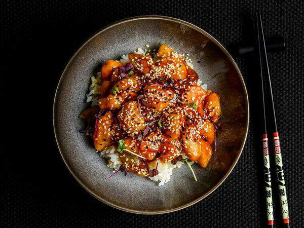 Foodmarket #FaceRoll - Курица в кисло-сладком соусе