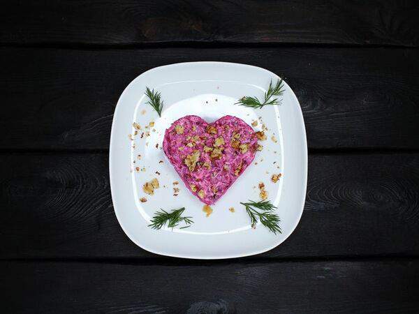 Кафе вегетарианской кухни Радхика - Салат Свекольный