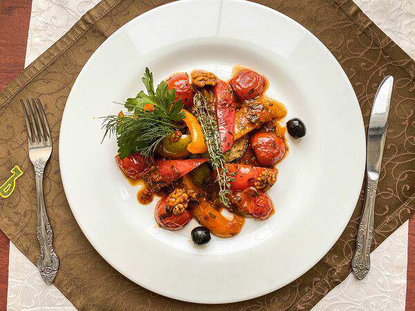 Трактир На Улице - Медальоны из баклажанов