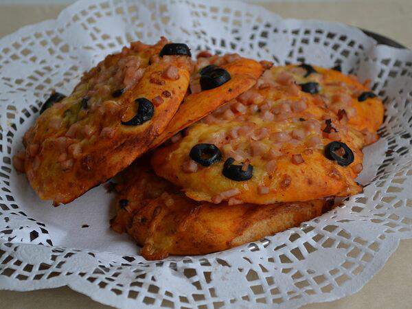 Дружок пирожок - Пицца открытая мини