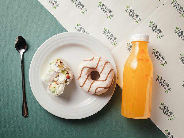 Зелёный ролл - Десерт-комбо 5