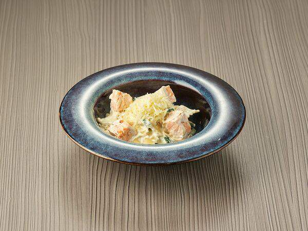 Джаст Смо - Фарфалле с лососем и стручковой фасолью