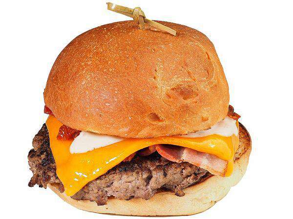 Домашний Шеф в Сытном Базаре - Бургер с котлетой и вялеными томатами