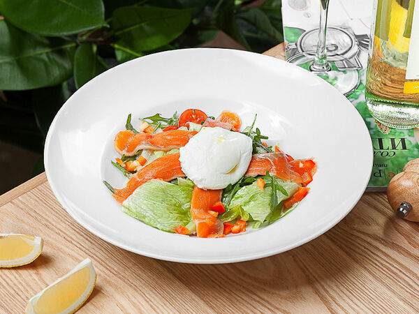 Перчини - Салат с семгой