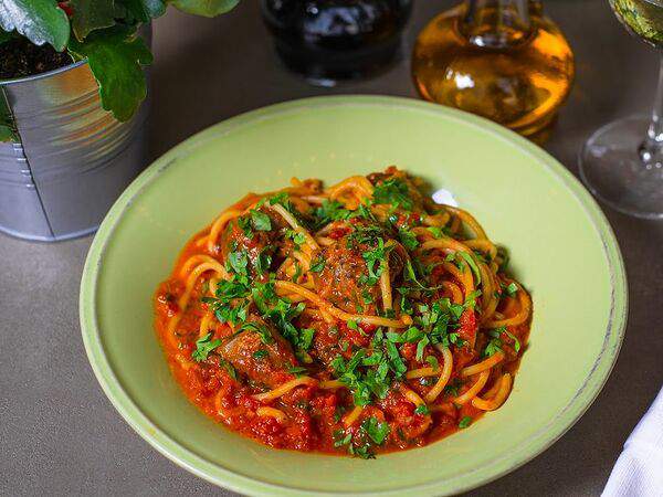 Сыроварня - Спагетти с ягненком