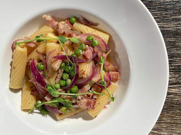 La Meliss Gastro Salone - Тортильони с грудинкой и зелёным горошком