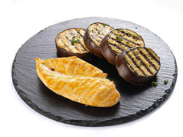 Мастер ланч - Грудка куриная гриль с баклажанами гриль