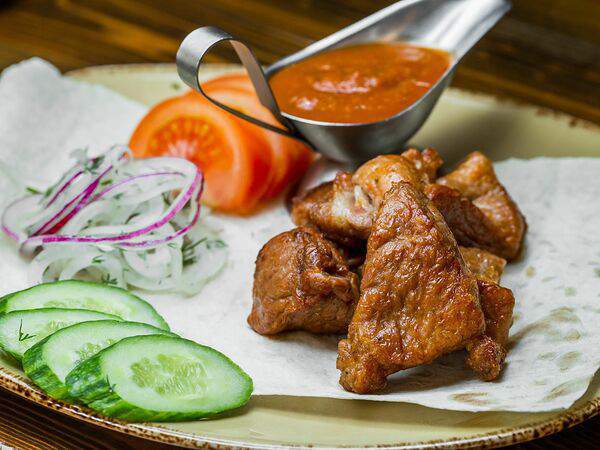 Ресторанчик старый город - Шашлык из cвинoй шеи