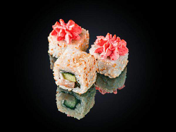 Городские суши - Запечённый с креветкой