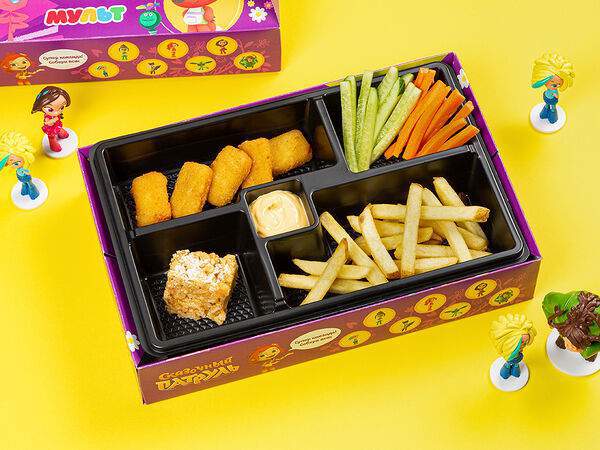 Урюк - Комбо с рыбными наггетсами и игрушка