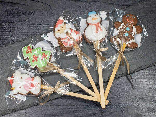 Пекарня Буханка - Печенье Зверята на палочке