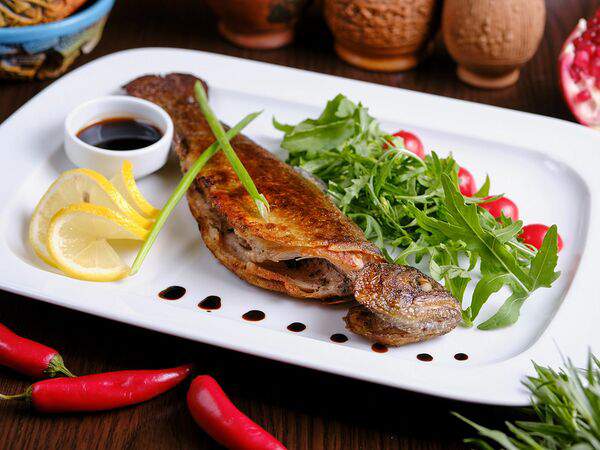 Пиросмани - Форель жареная