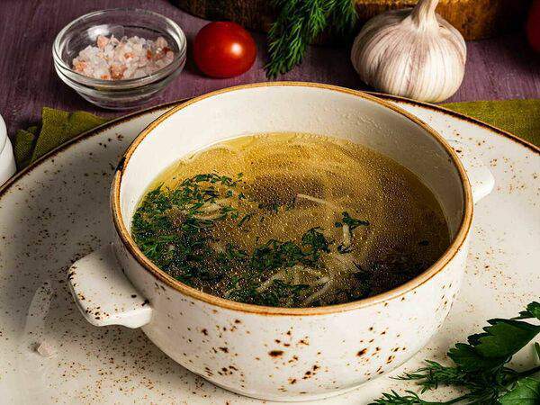 Винни  Пух - Суп-лапша с фрикадельками