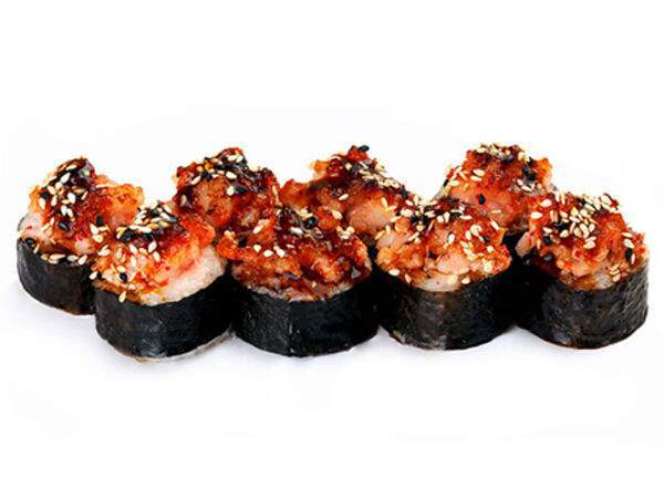 Кд пицца - Ролл Запеченный с креветкой