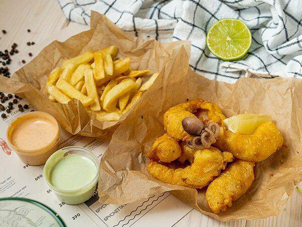 Гастромаркет The Eda - Креветки темпура