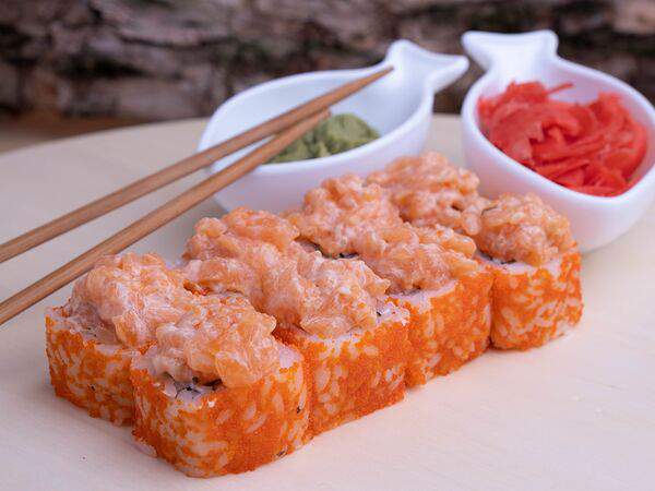 Сашидо - Ролл Острый лосось