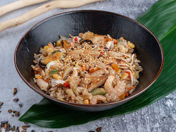 Мушу - Тяхан с морепродуктами