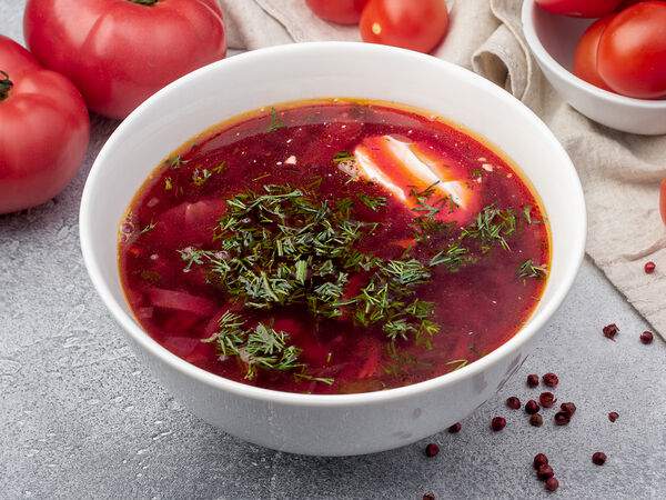 Хинкальная Лазика - Борщ