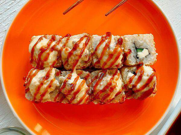 Пицца Сан - Запеченный ролл с угрем