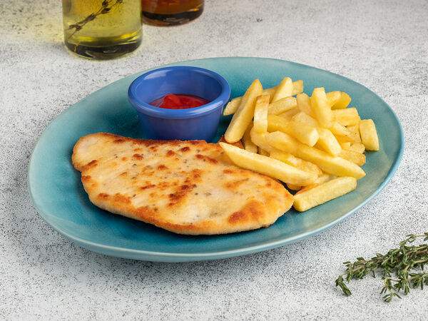 Лево Право - Бэйби-шницель с фри