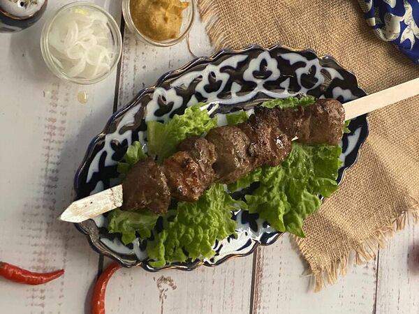 Лагман - Шашлык из телячьей вырезки