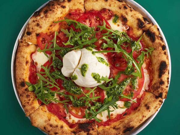 Игрушки - Пицца Буррата с соусом песто