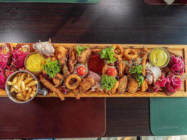 Hosper Hops Pub - Доска большая под пиво Всё здесь