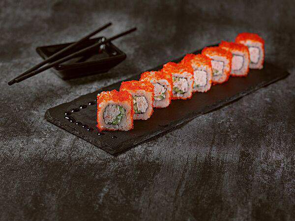 Мука и рис - Ролл Калифорния с крабом