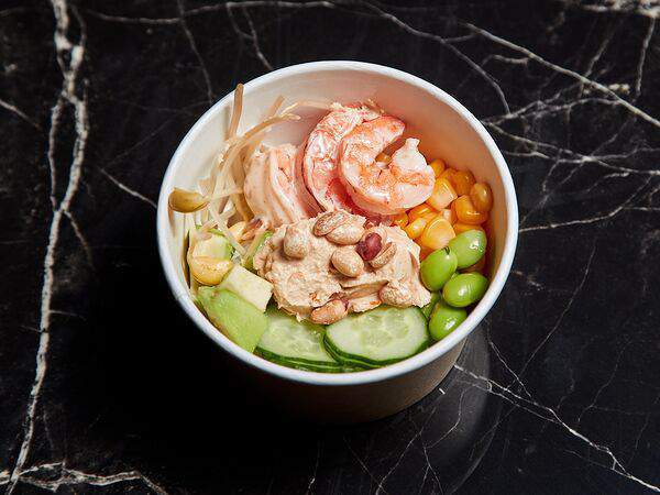 Изи - Поке с креветками мини