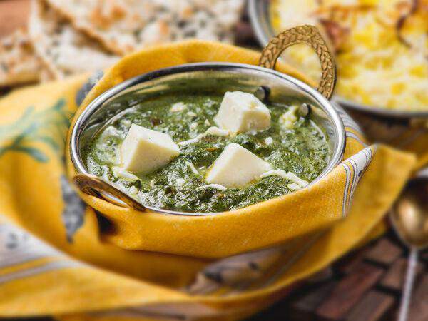 Индийская точка - Палак Панир