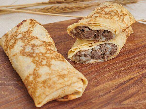 Ресторан Доставки Мамуля - Блины с мясом и рисом