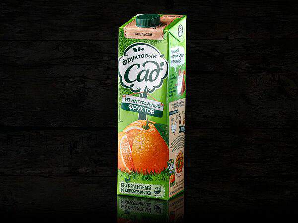 Kinza House - Сок Фруктовый Сад Апельсин