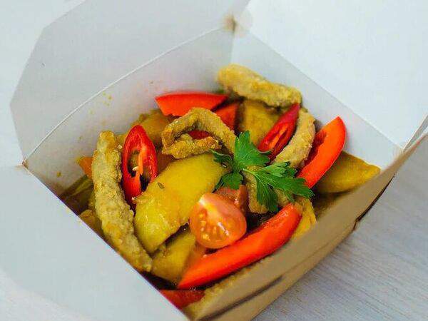 Wok street - Картофель с овощами