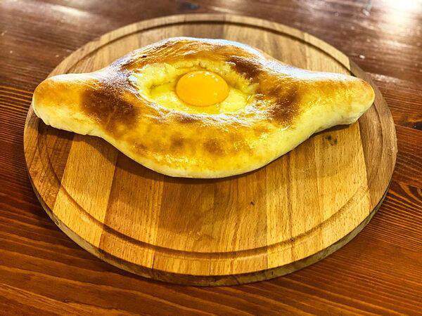 Лагман - Хачапури по-аджарски