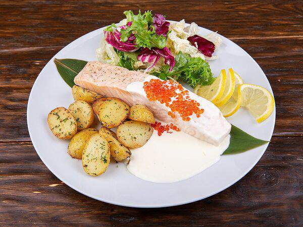 Бани Алексеева - Стейк из сёмги на пару