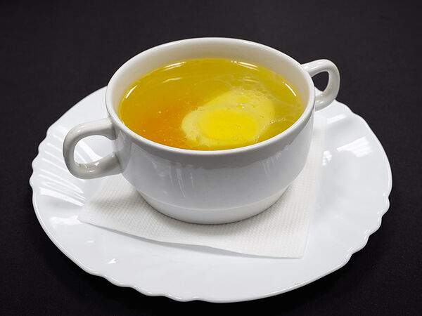 Кафе Экспо - Бульон куриный с яйцом