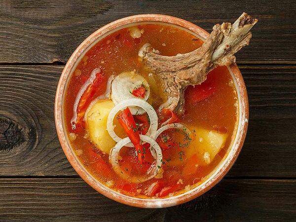 Чучвара, мангал и печи - Шурпа с корейкой ягненка