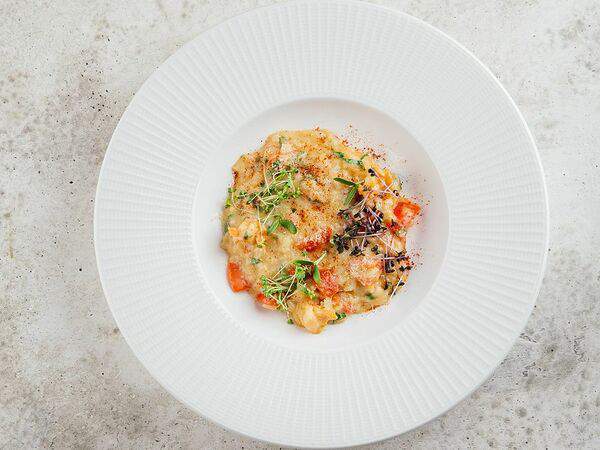 Forno rosso - Ризотто с креветками