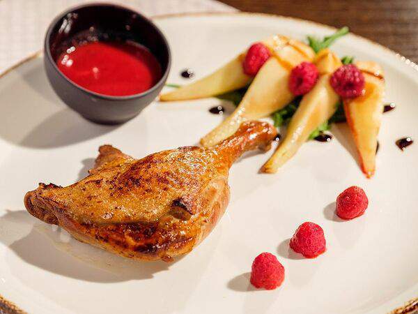 Царская охота - Ножка утки, томленная в апельсиновом соусе