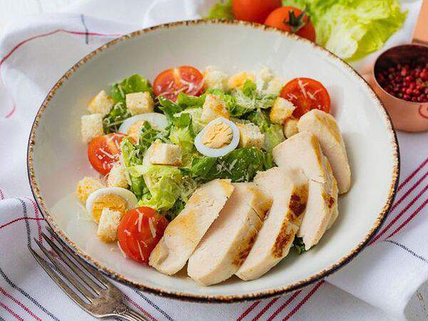 Кд пицца - Цезарь с куриной грудкой