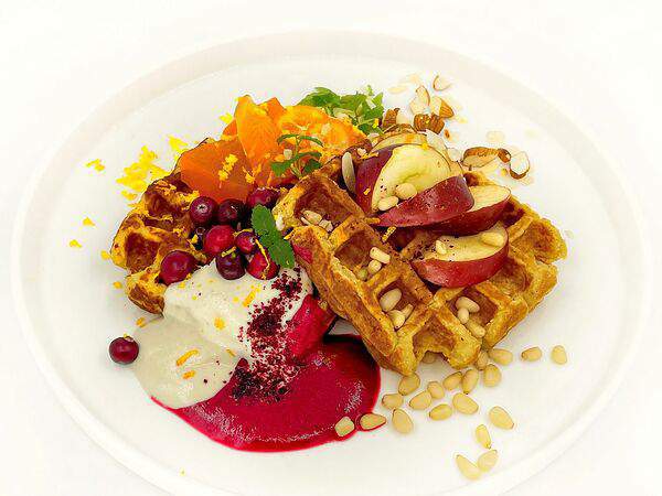 Organic Origin - Десертные бельгийские вафли с топпингами