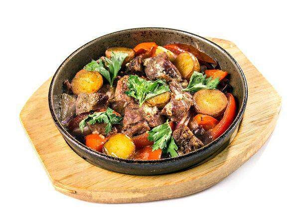 Грандъ буфетъ - Томленая баранина с овощами