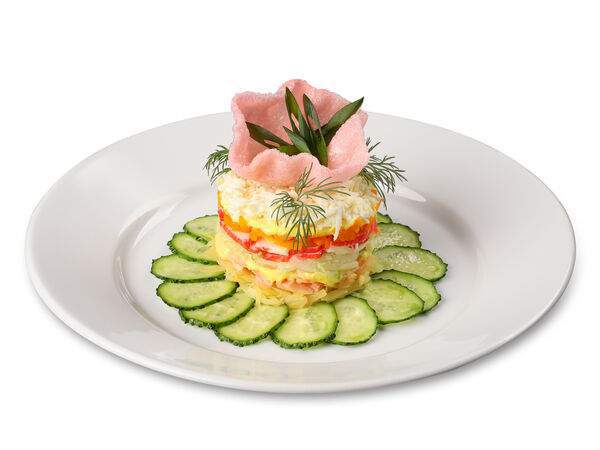 Чебуречная Брынза - Салат Мимоза