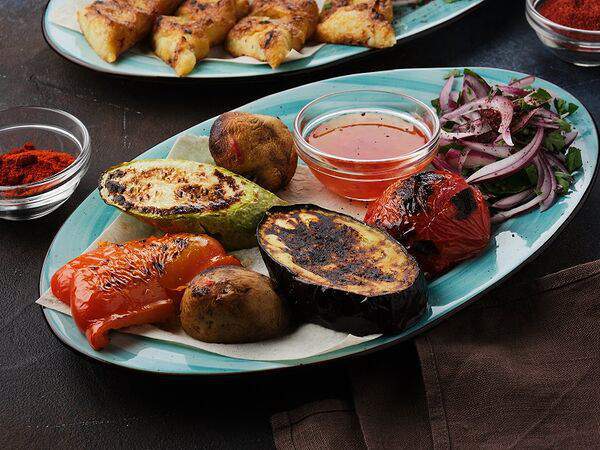 Садж - Овощи гриль