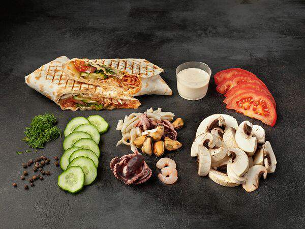 Octop Grill - Шаурма с морепродуктами