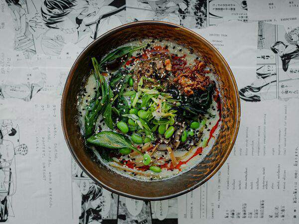 Takeru - Вегетарианский кунжутно-ореховый рамен