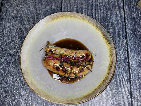 Bretzel - Колбаски из свинины с креветками