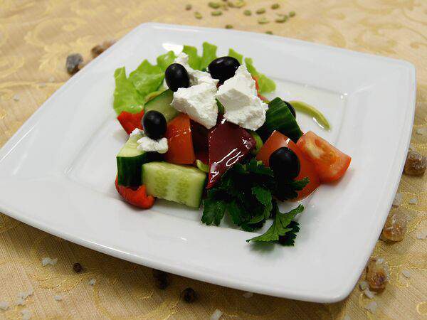 Солнечный камень - Салат Коктейль по-гречески